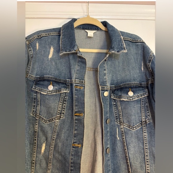 NWT Caslon Classic Denim Jacket - Picture 3 of 7